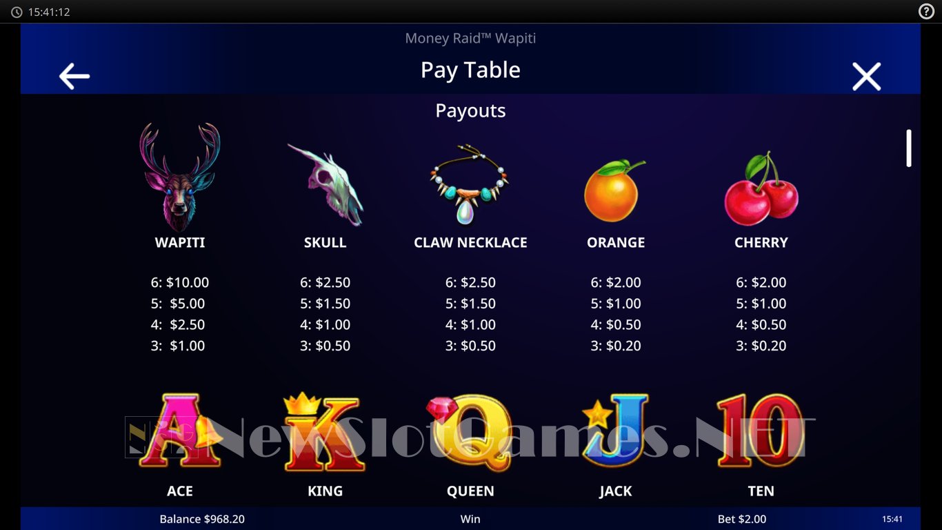 Money Raid Wapiti Slot Slot Image in Demo - pic. 6