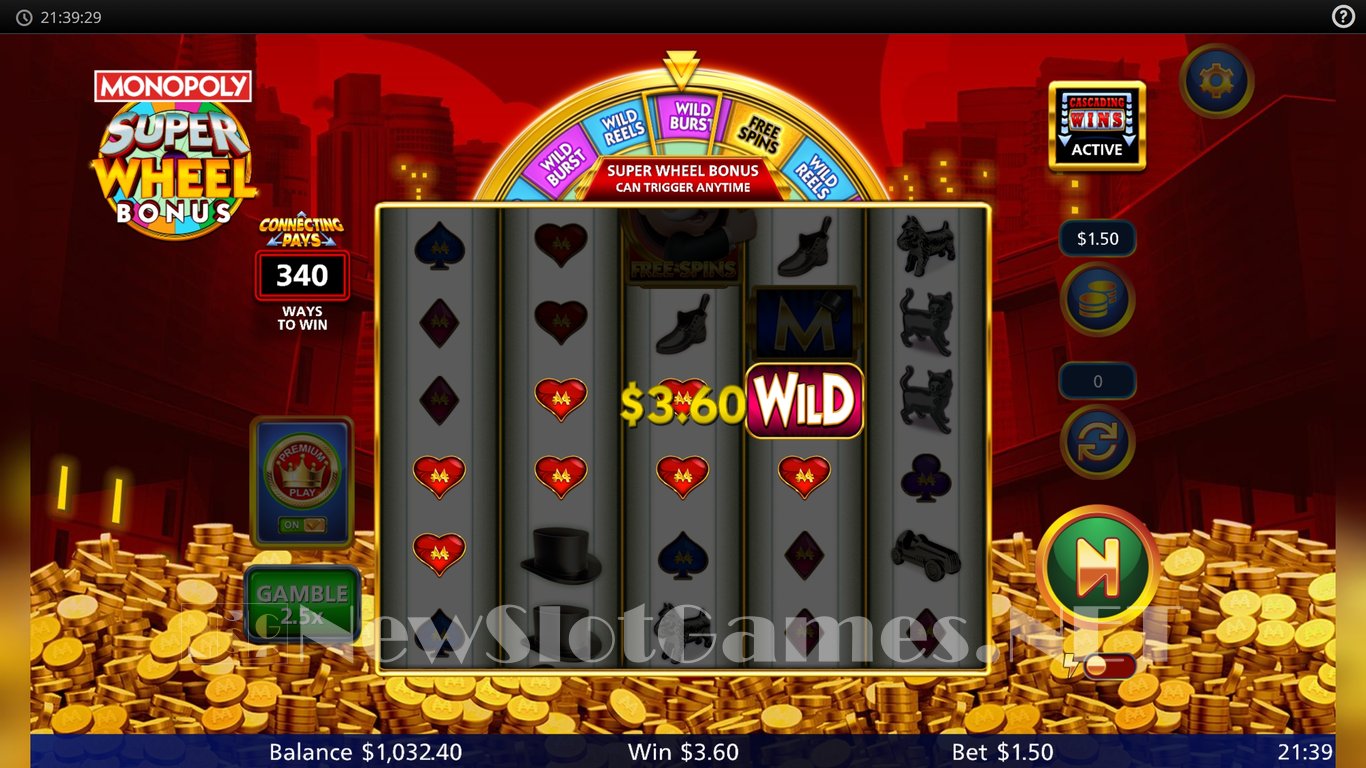 Monopoly Super Wheel Bonus Slot Slot Image in Demo - pic. 12