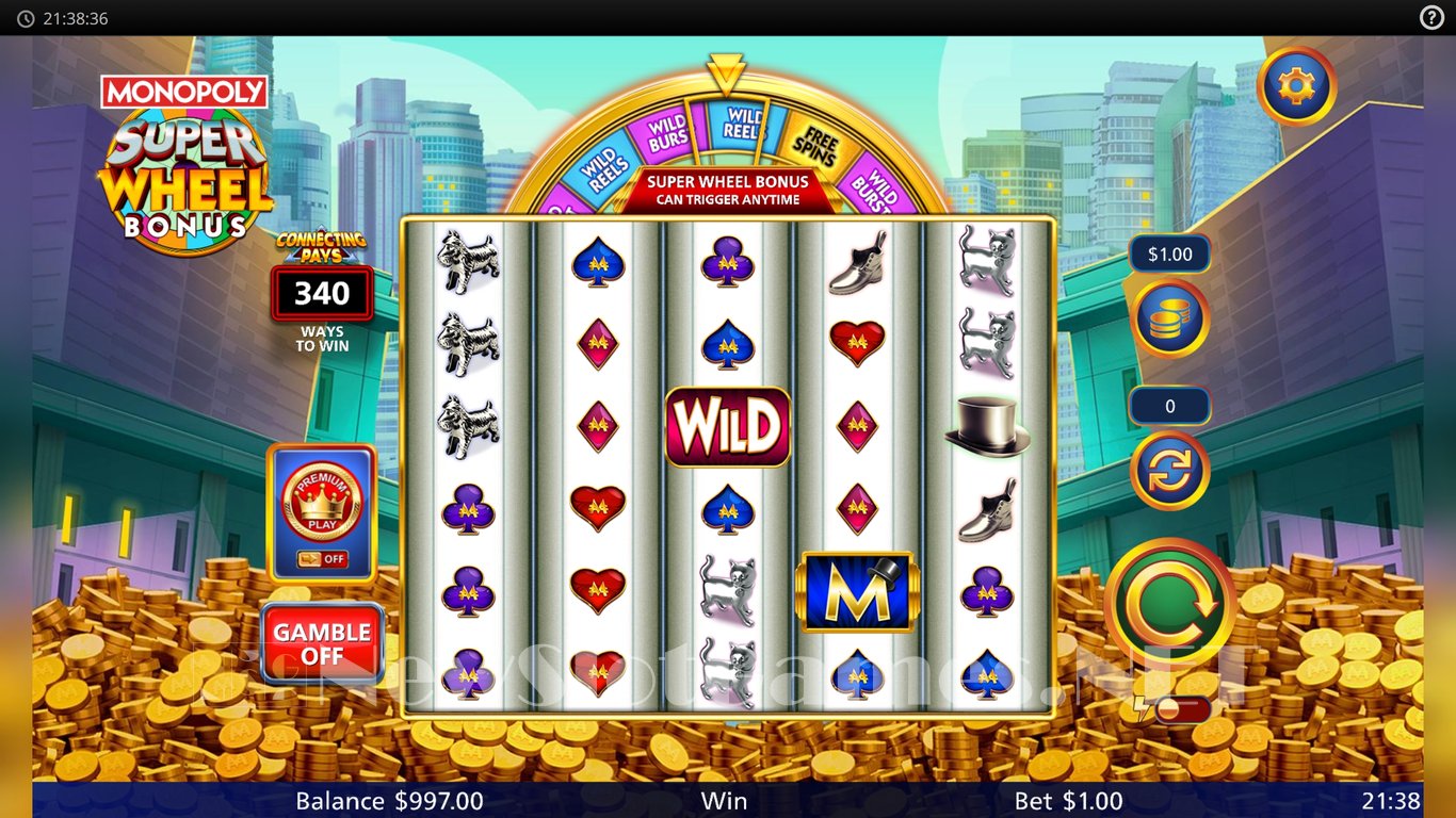 Monopoly Super Wheel Bonus Slot Slot Image in Demo - pic. 4