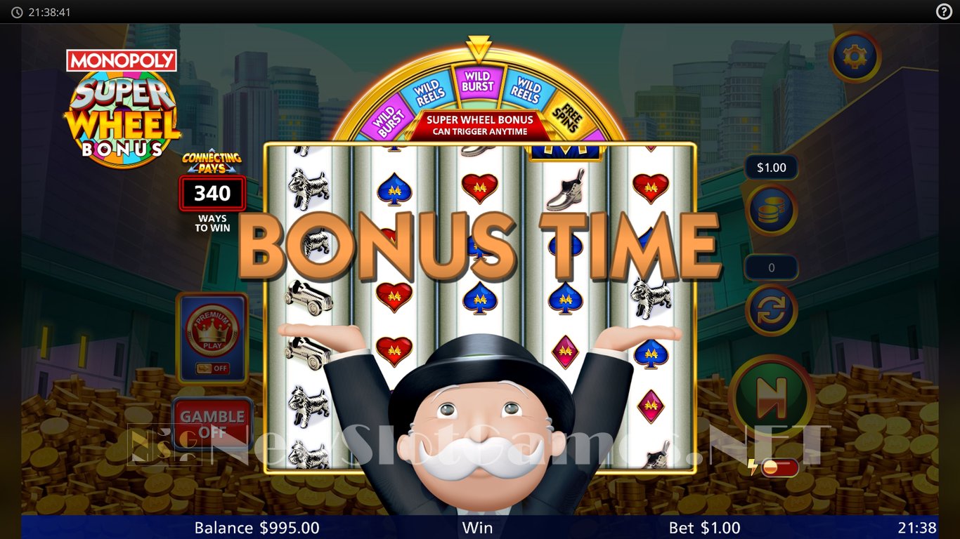 Monopoly Super Wheel Bonus Slot Slot Image in Demo - pic. 5