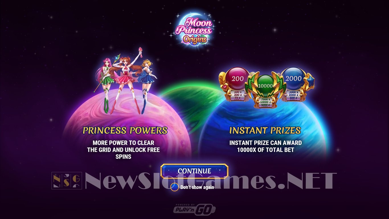 Moon Princess Origins Slot Demo Image