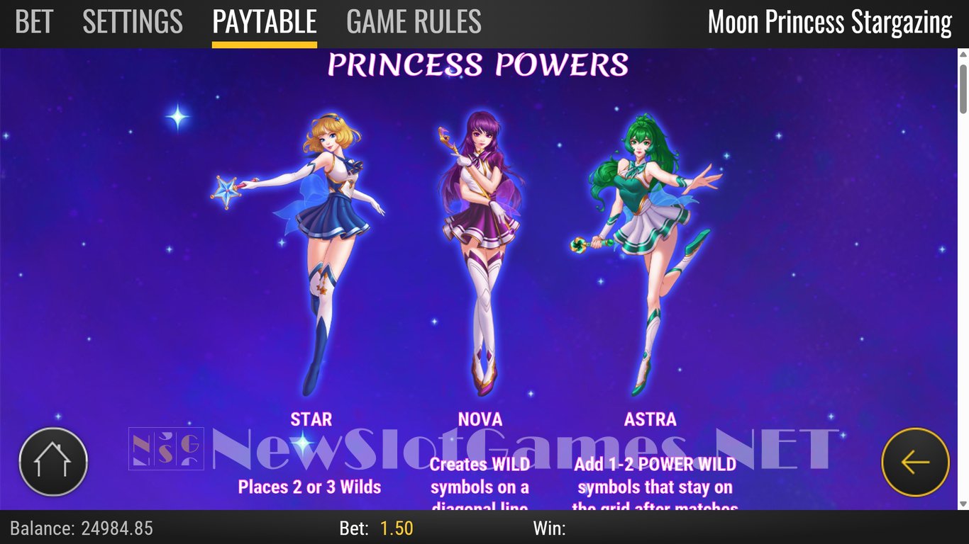Moon Princess Stargazing Slot Slot Image in Demo - pic. 4