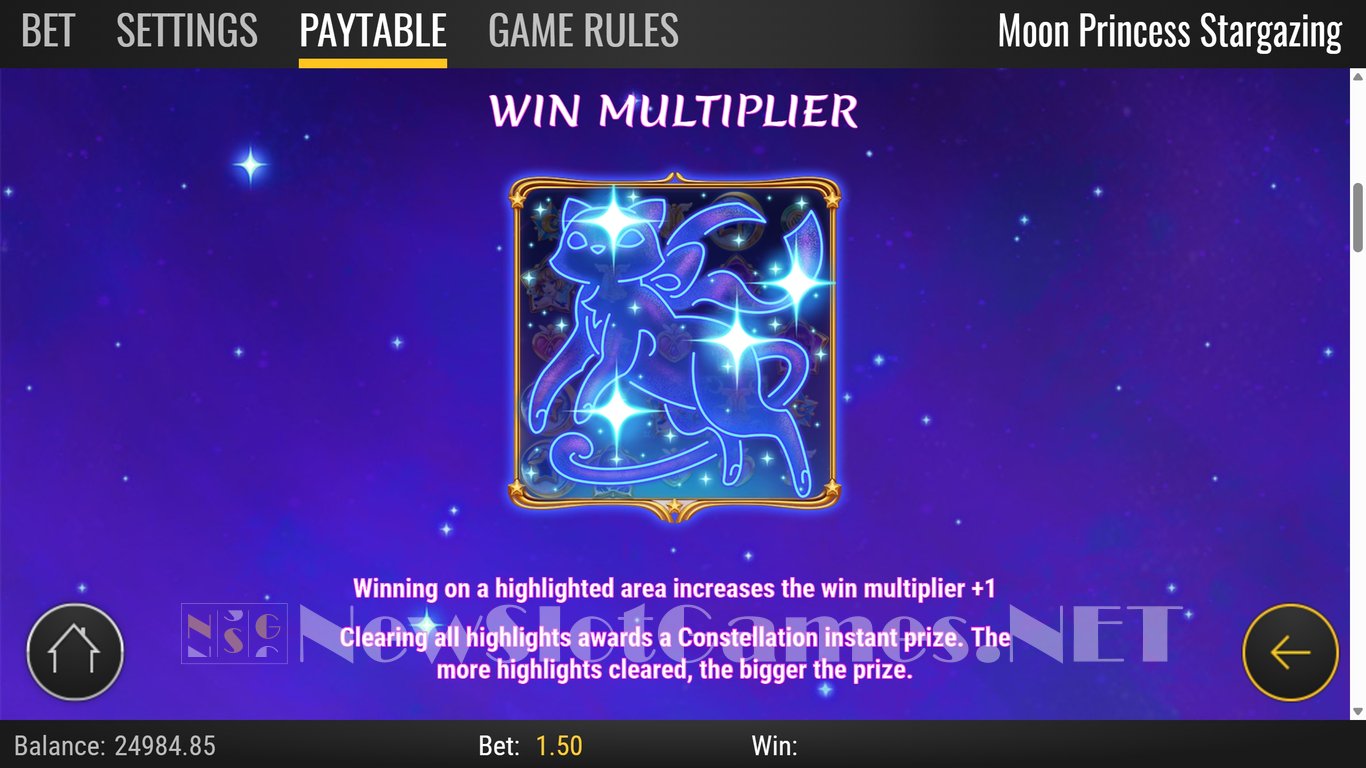 Moon Princess Stargazing Slot Slot Image in Demo - pic. 5