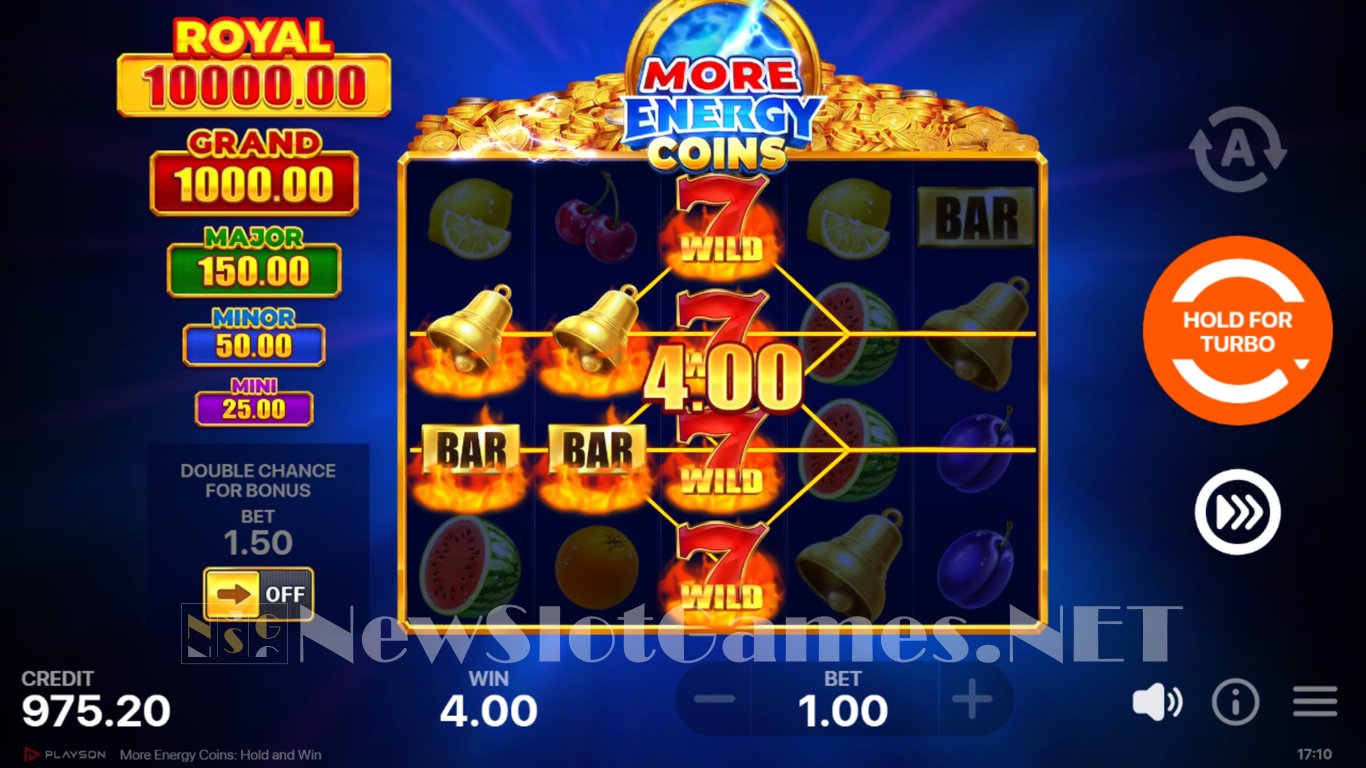 More Energy Coins Hold and Win Slot Slot Image in Demo - pic. 4