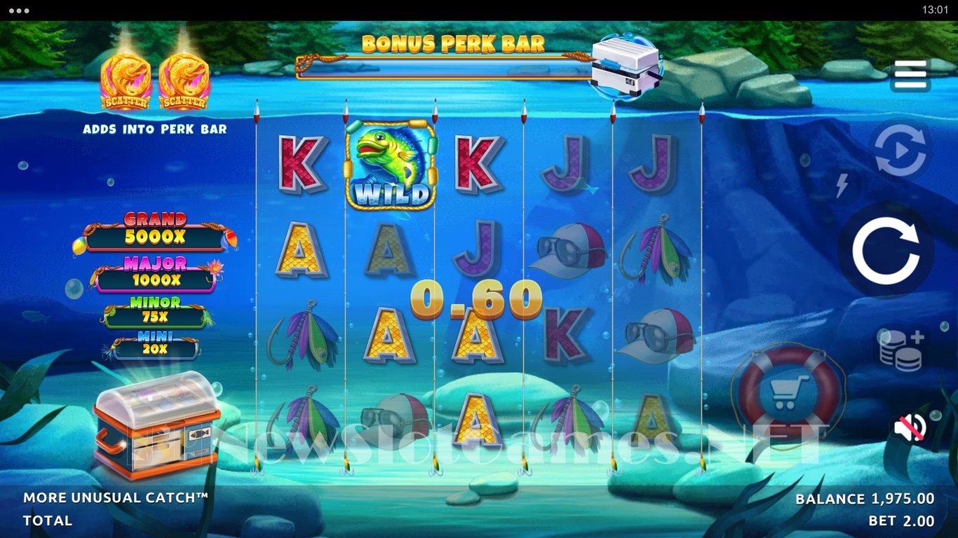More Unusual Catch Slot Slot Image in Demo - pic. 2