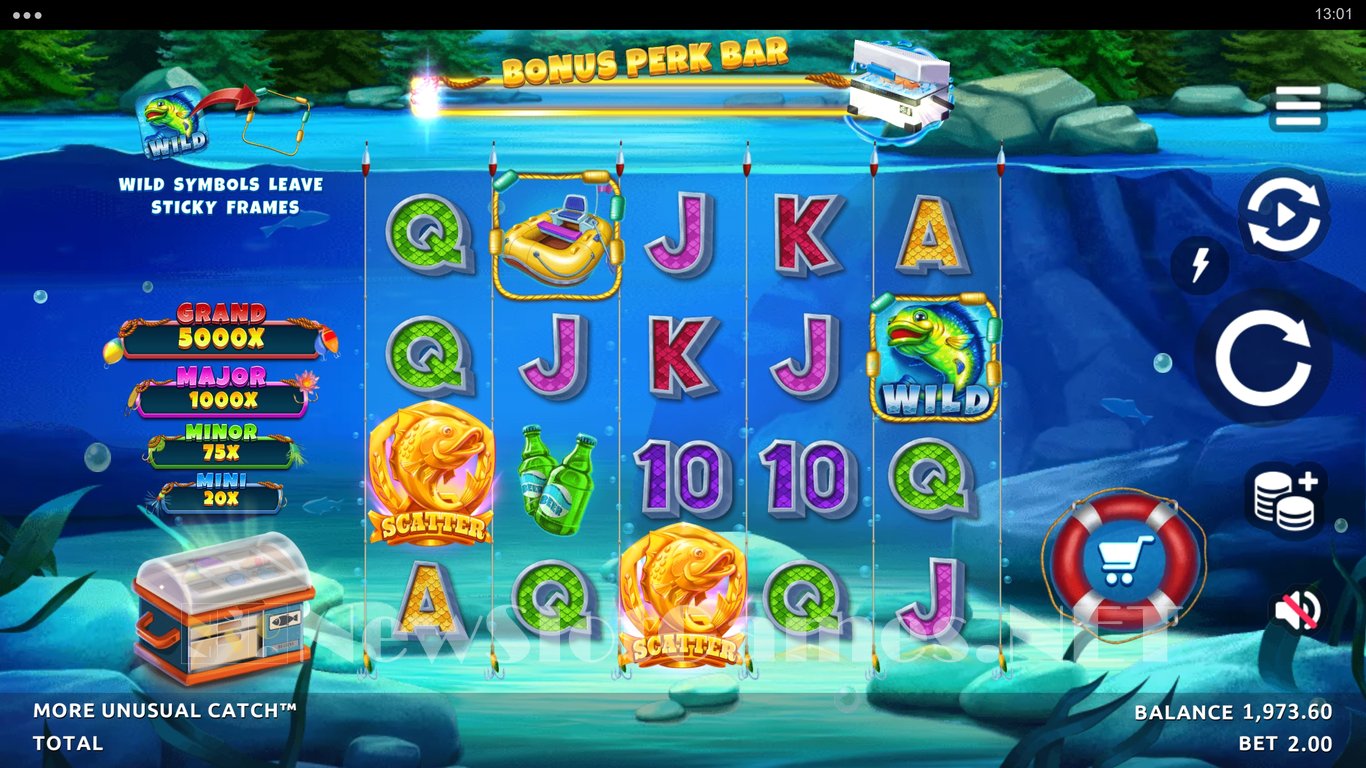 More Unusual Catch Slot Slot Image in Demo - pic. 3