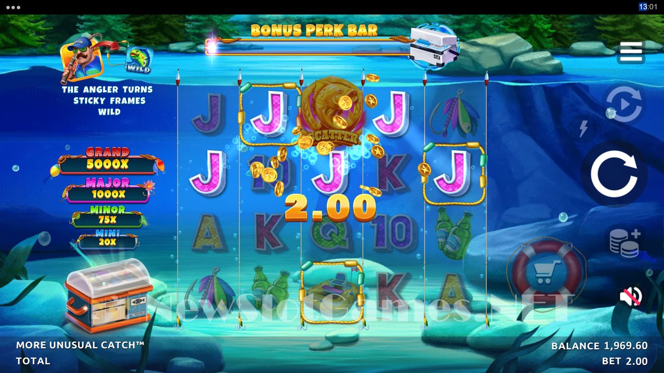 More Unusual Catch Slot Slot Image in Demo - pic. 5