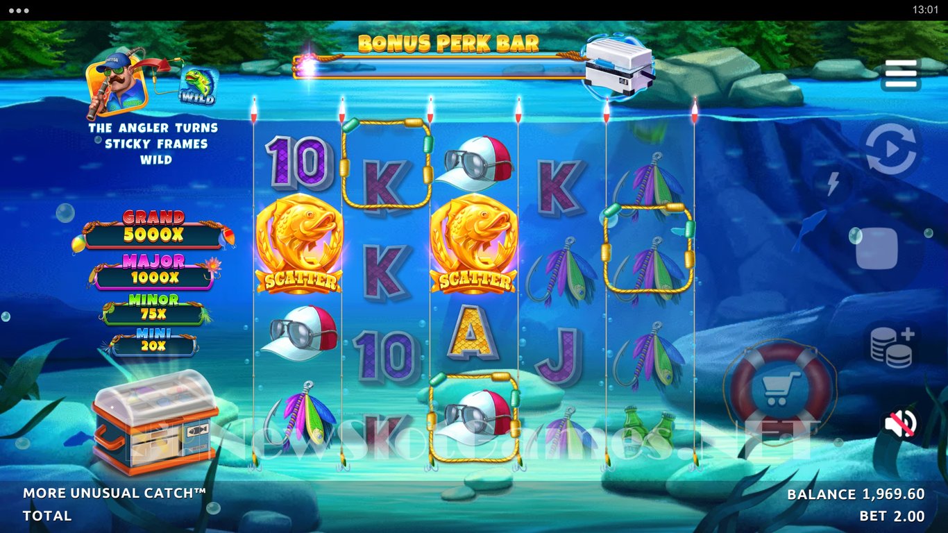 More Unusual Catch Slot Slot Image in Demo - pic. 6
