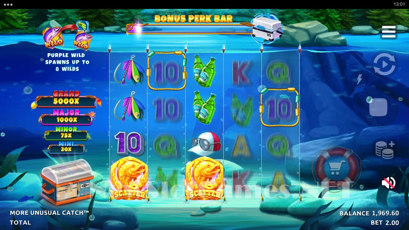 More Unusual Catch Slot Slot Image in Demo - pic. 7