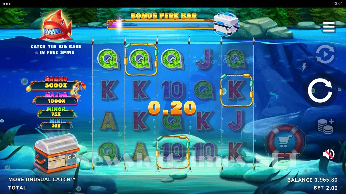 More Unusual Catch Slot Slot Image in Demo - pic. 9