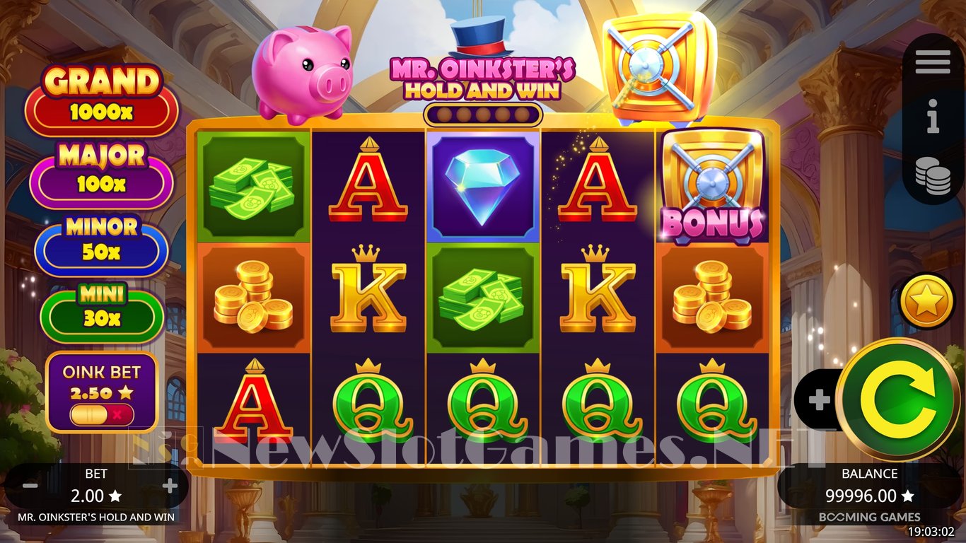Mr. Oinksters Hold and Win Slot Slot Image in Demo - pic. 3