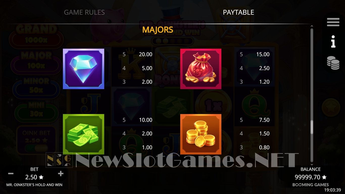 Mr. Oinksters Hold and Win Slot Slot Image in Demo - pic. 7