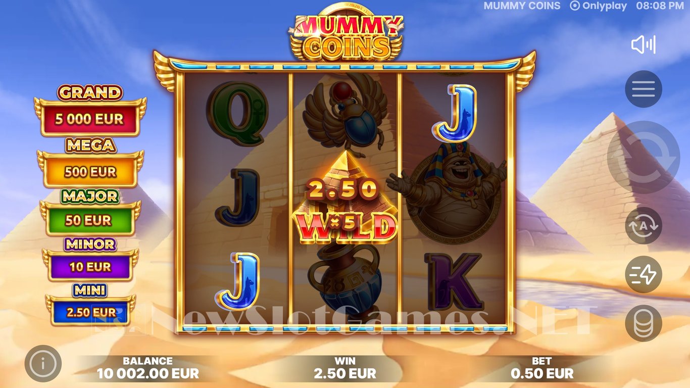 Mummy Coins Slot Demo Image
