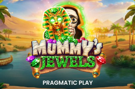 Mummys Jewels Slot Logo