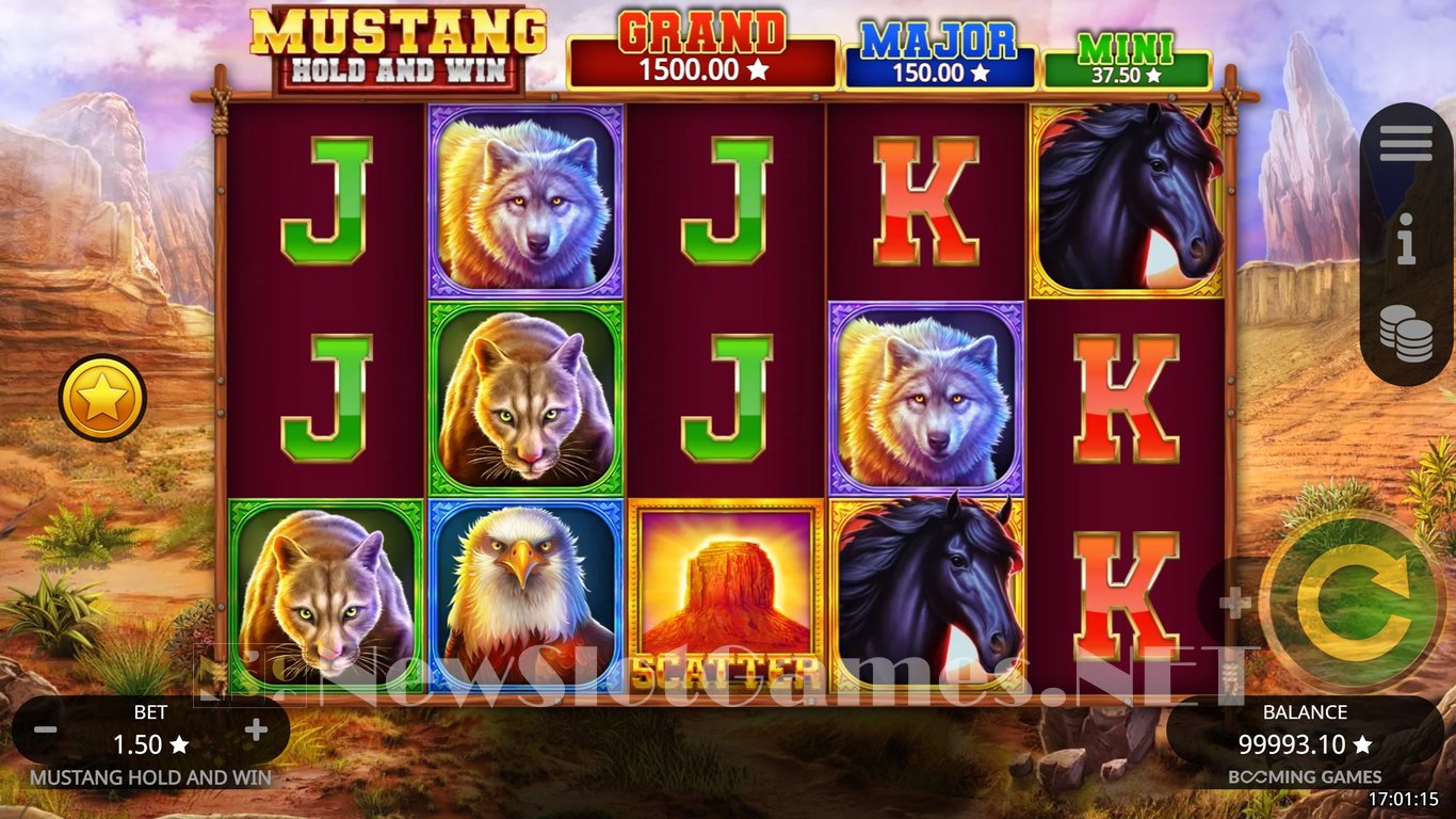 Mustang Hold and Win Slot Slot Image in Demo - pic. 3