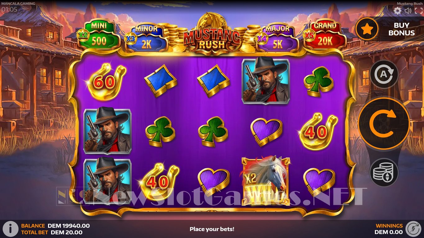 Mustang Rush Slot Slot Image in Demo - pic. 2