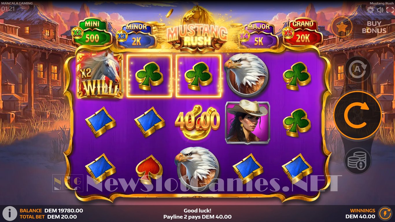 Mustang Rush Slot Slot Image in Demo - pic. 3