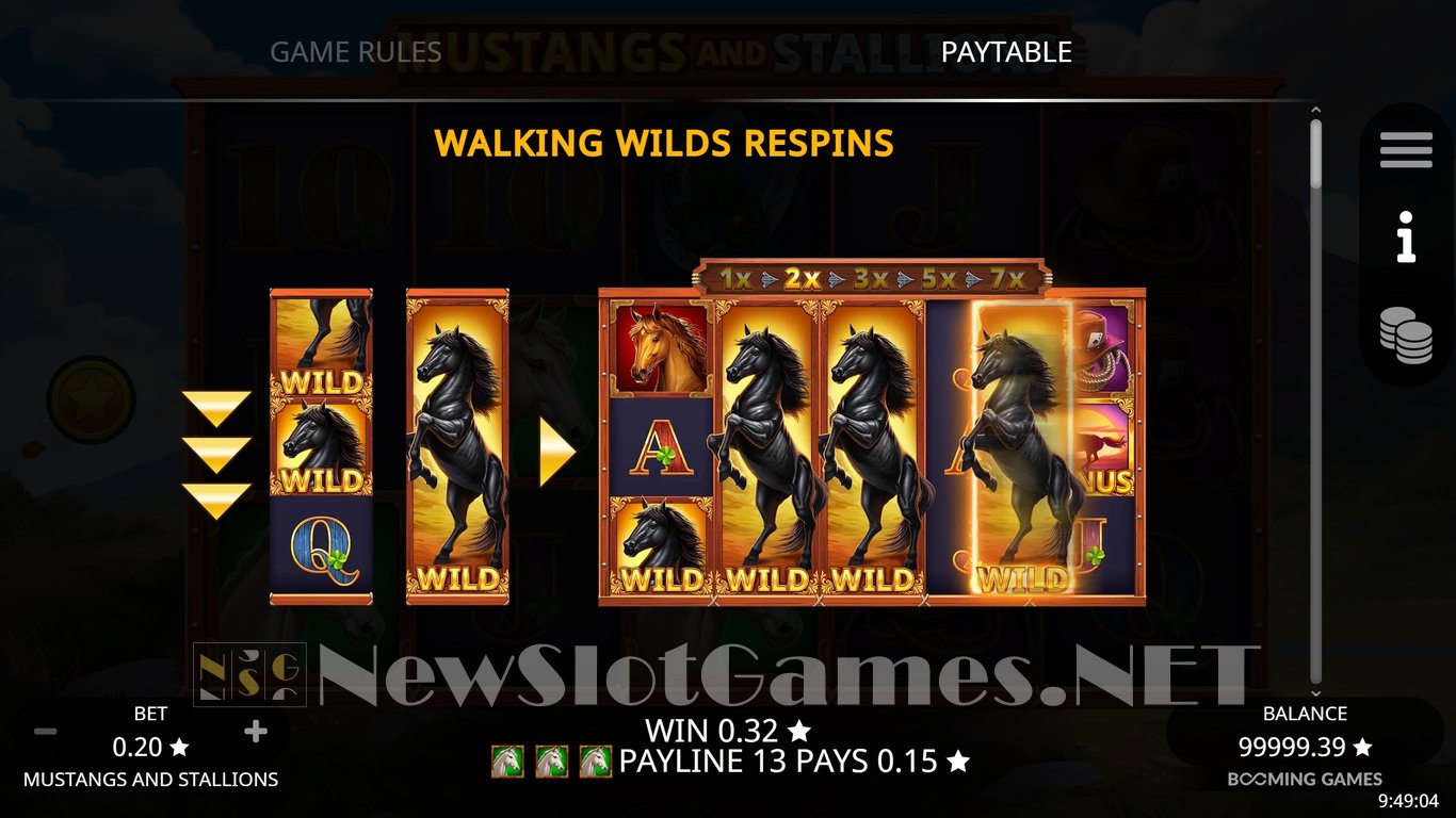 Mustang and Stallions Slot Slot Image in Demo - pic. 6