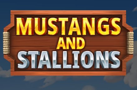 Mustang and Stallions Slot Logo
