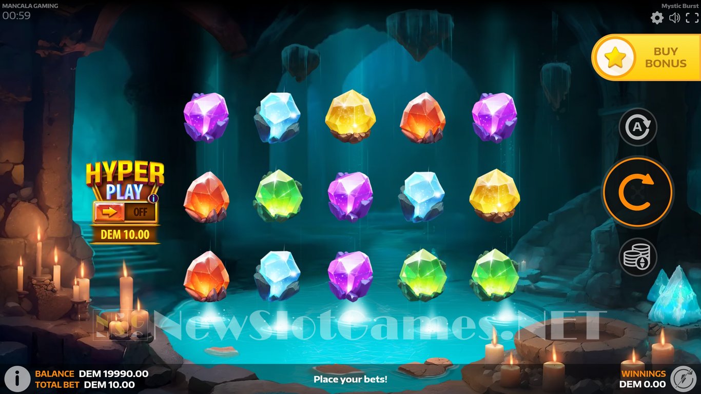 Mystic Burst Slot Demo Image