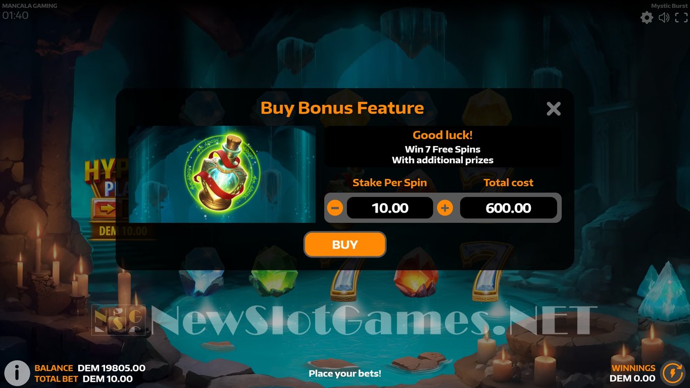 Mystic Burst Slot Slot Image in Demo - pic. 4