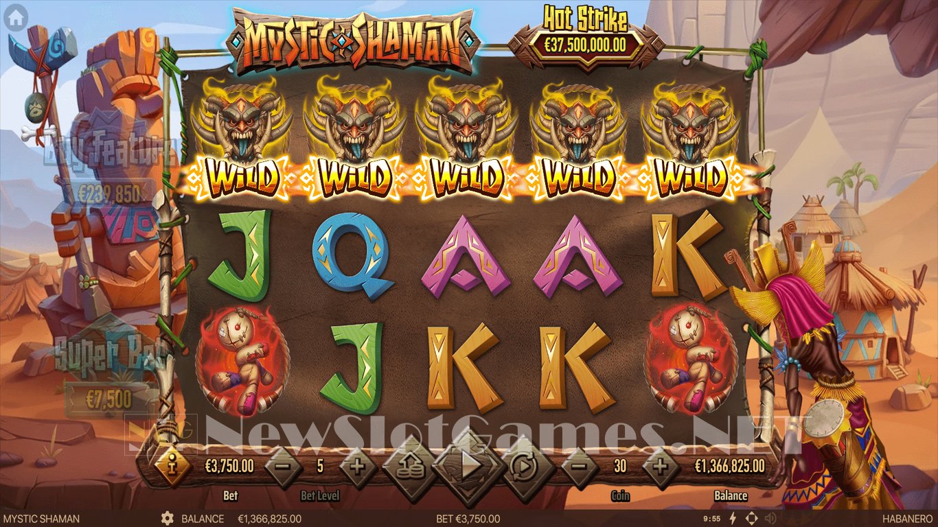 Mystic Shaman Slot Demo Image