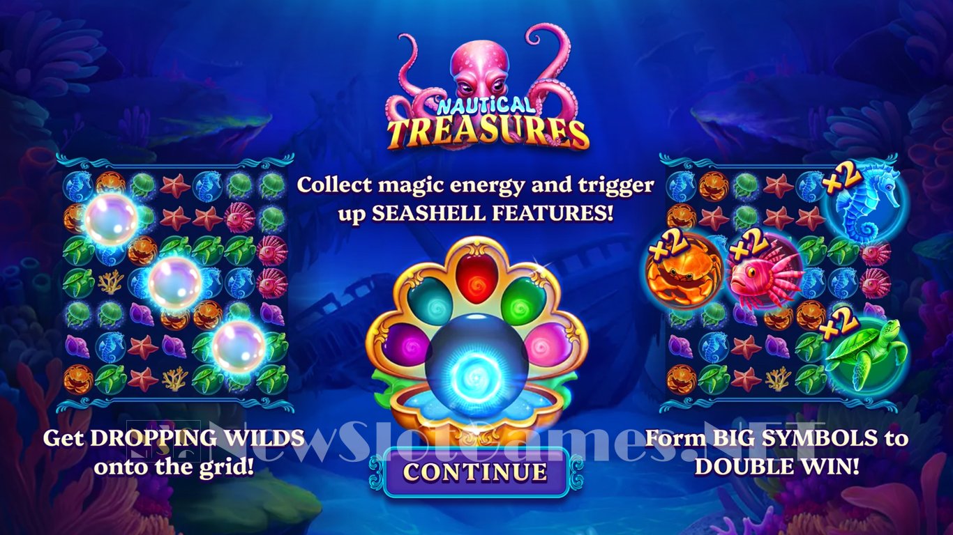 Nautical Treasures Slot Demo Image