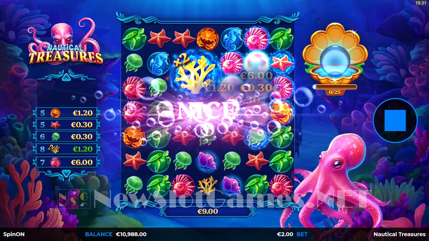 Nautical Treasures Slot Slot Image in Demo - pic. 6