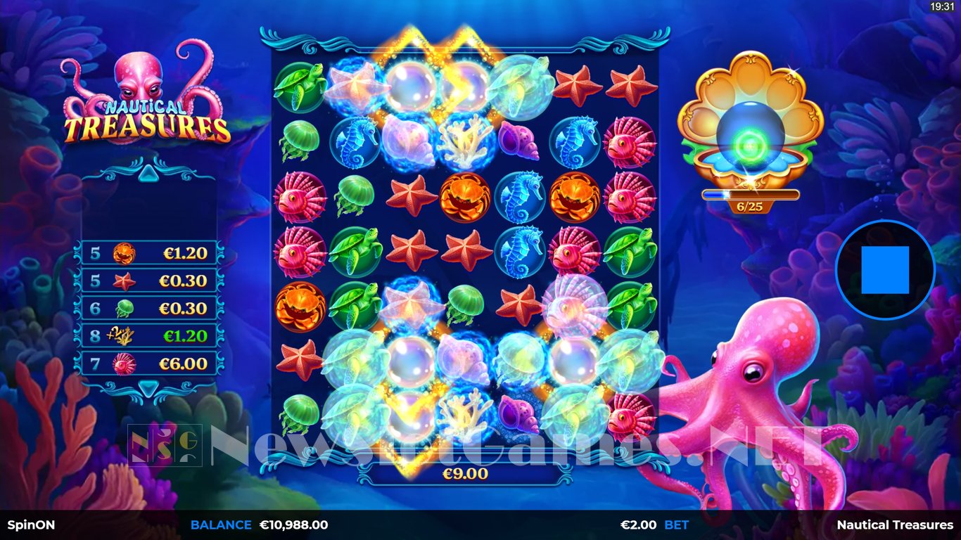 Nautical Treasures Slot Slot Image in Demo - pic. 8