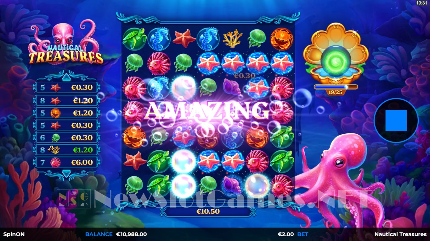 Nautical Treasures Slot Slot Image in Demo - pic. 9