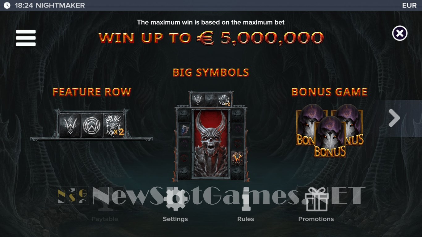 Nightmaker Slot Slot Image in Demo - pic. 6