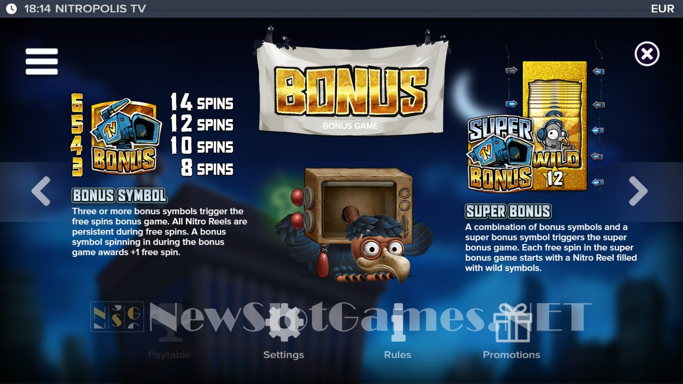 Nitropolis TV Slot Slot Image in Demo - pic. 10