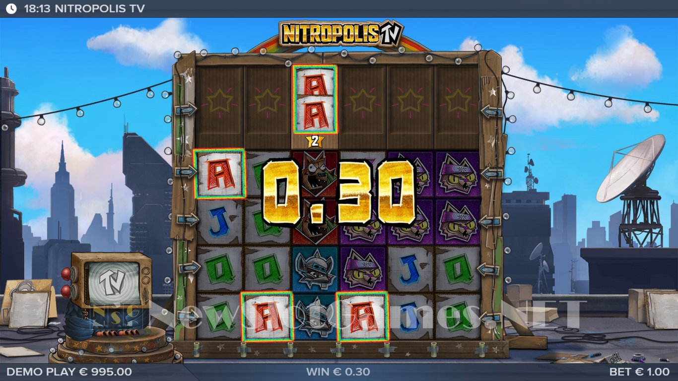 Nitropolis TV Slot Slot Image in Demo - pic. 3