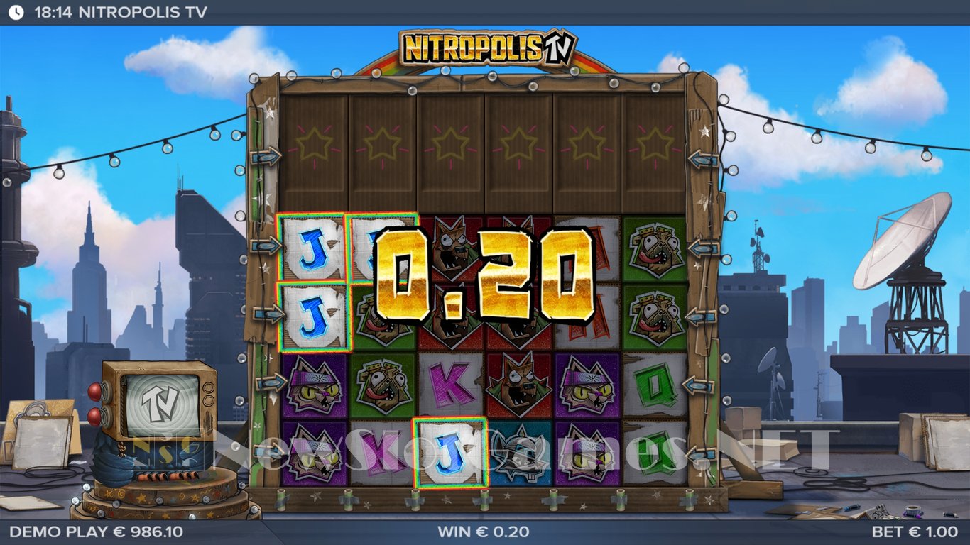 Nitropolis TV Slot Slot Image in Demo - pic. 5