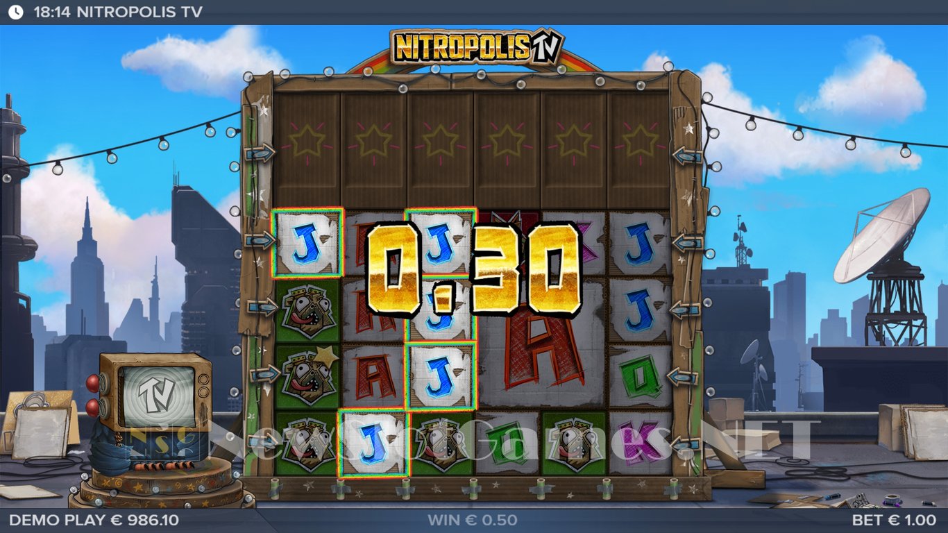 Nitropolis TV Slot Slot Image in Demo - pic. 6