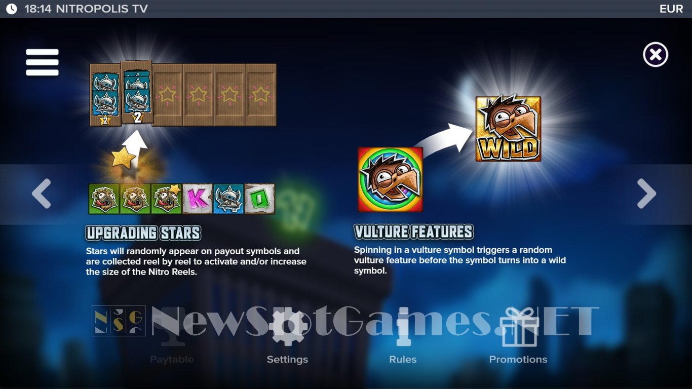 Nitropolis TV Slot Slot Image in Demo - pic. 8