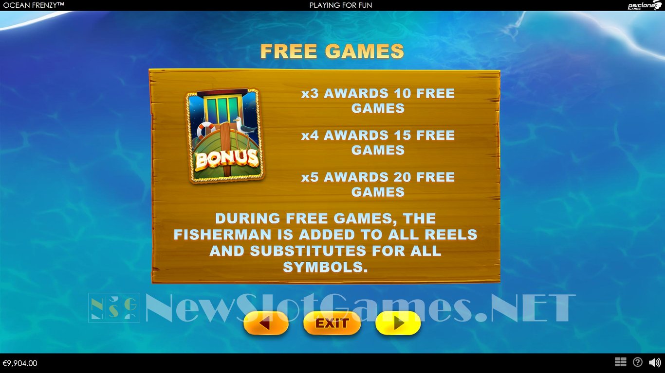 Ocean Frenzy Slot Slot Image in Demo - pic. 10