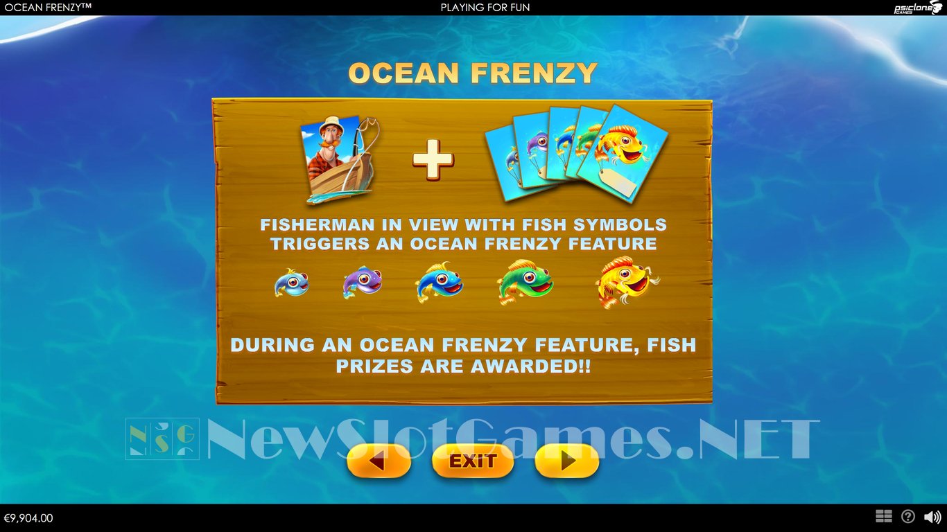 Ocean Frenzy Slot Slot Image in Demo - pic. 11