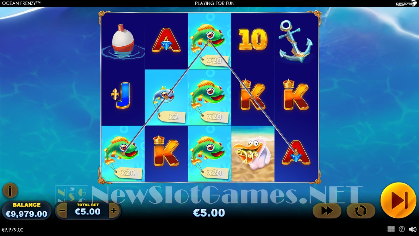 Ocean Frenzy Slot Slot Image in Demo - pic. 4