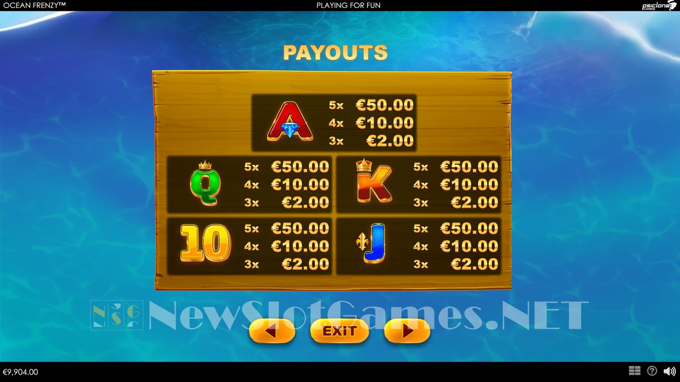 Ocean Frenzy Slot Slot Image in Demo - pic. 8
