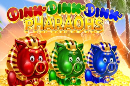 Oink Oink Oink Pharaohs Slot Logo
