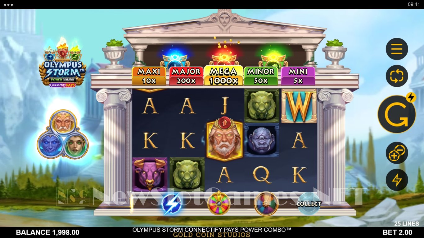 Olympus Storm Connectify Pays Power Combo Slot Slot Image in Demo - pic. 2