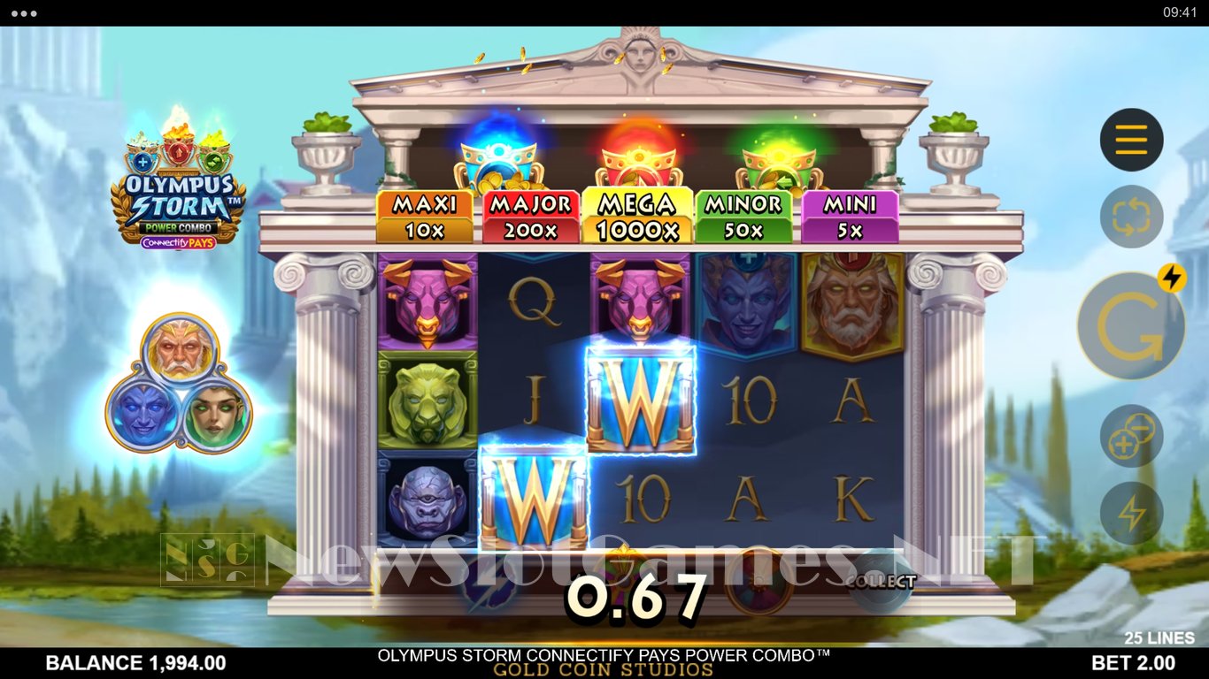Olympus Storm Connectify Pays Power Combo Slot Slot Image in Demo - pic. 4