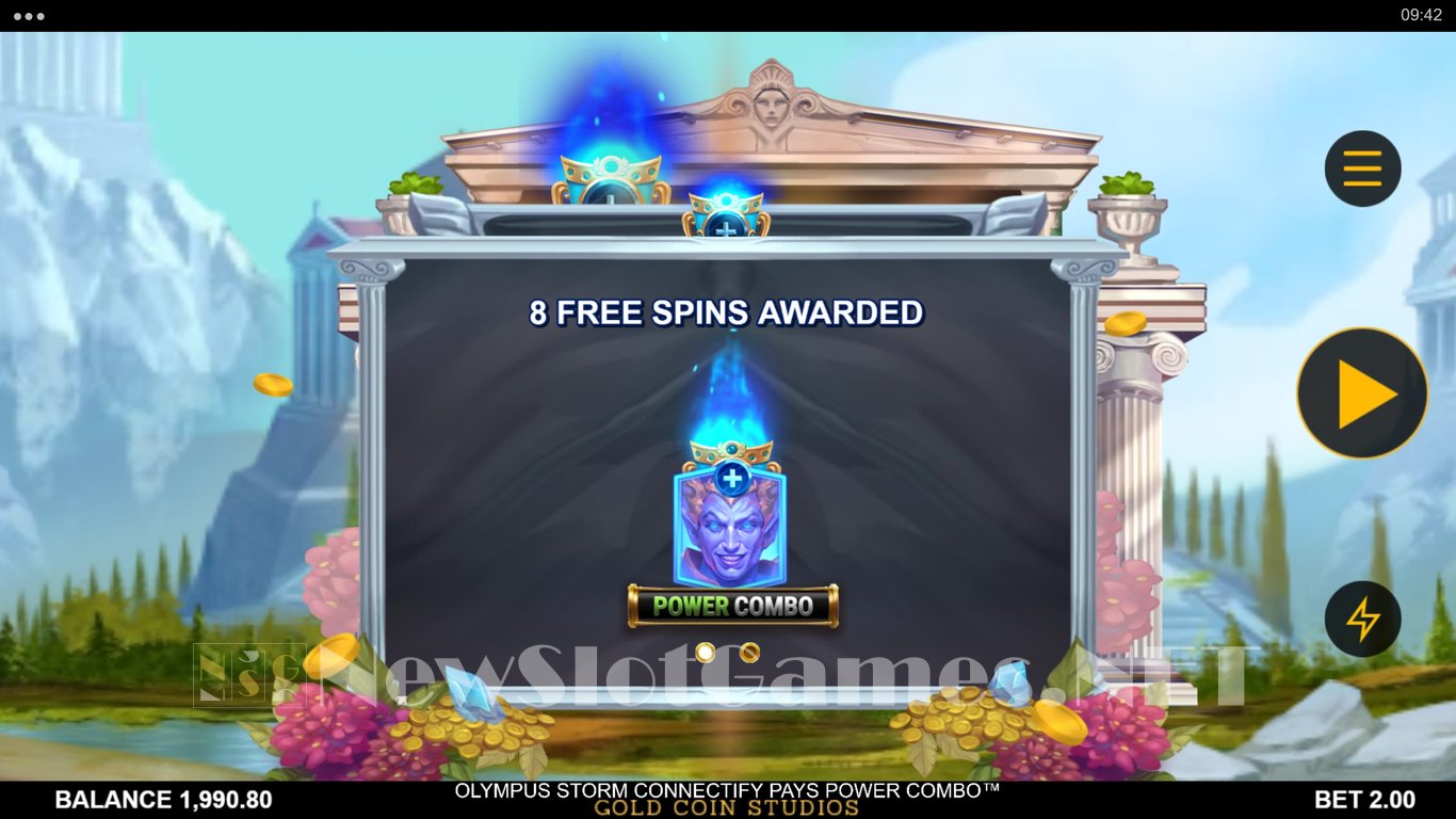 Olympus Storm Connectify Pays Power Combo Slot Slot Image in Demo - pic. 6