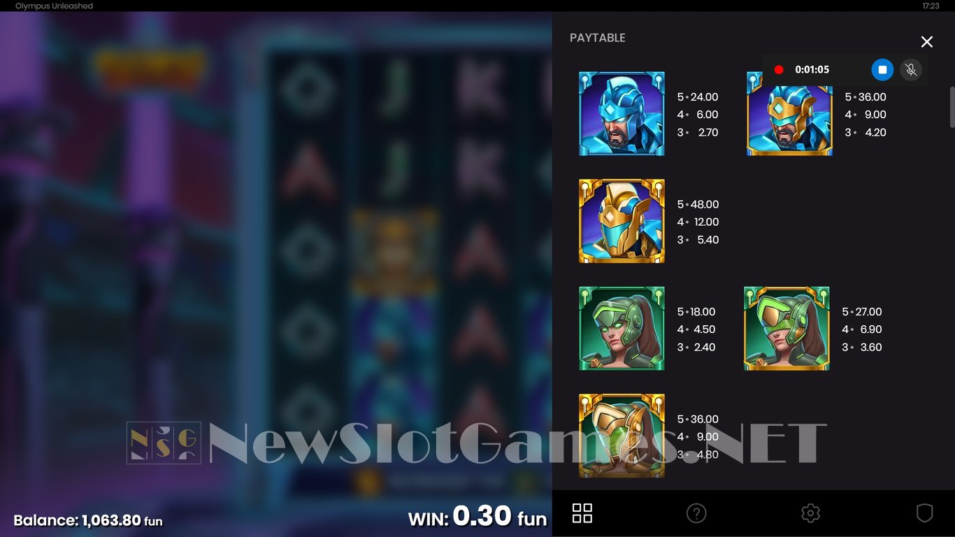 Olympus Unleashed Slot Slot Image in Demo - pic. 9