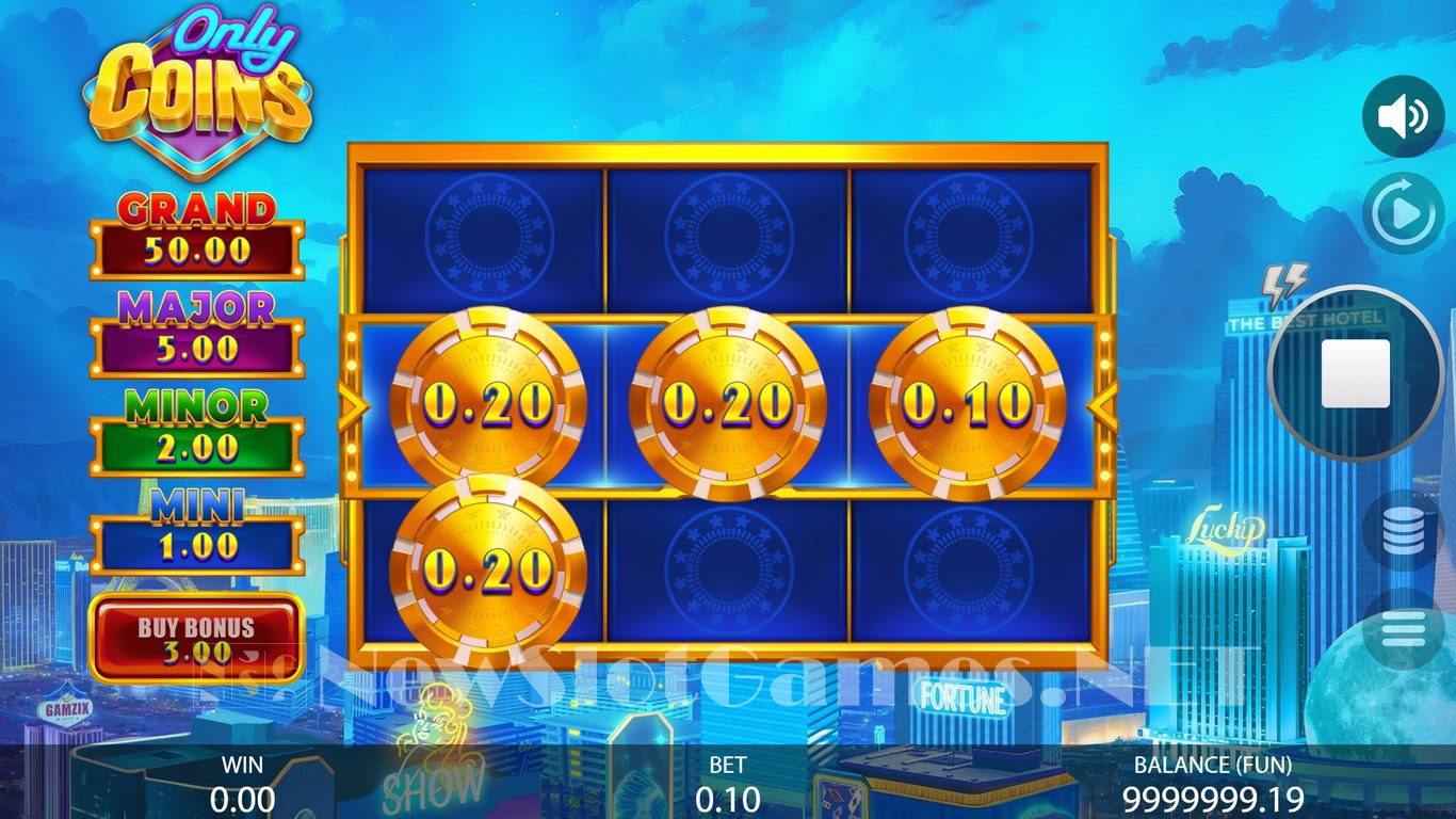 Only Coins Slot Slot Image in Demo - pic. 3