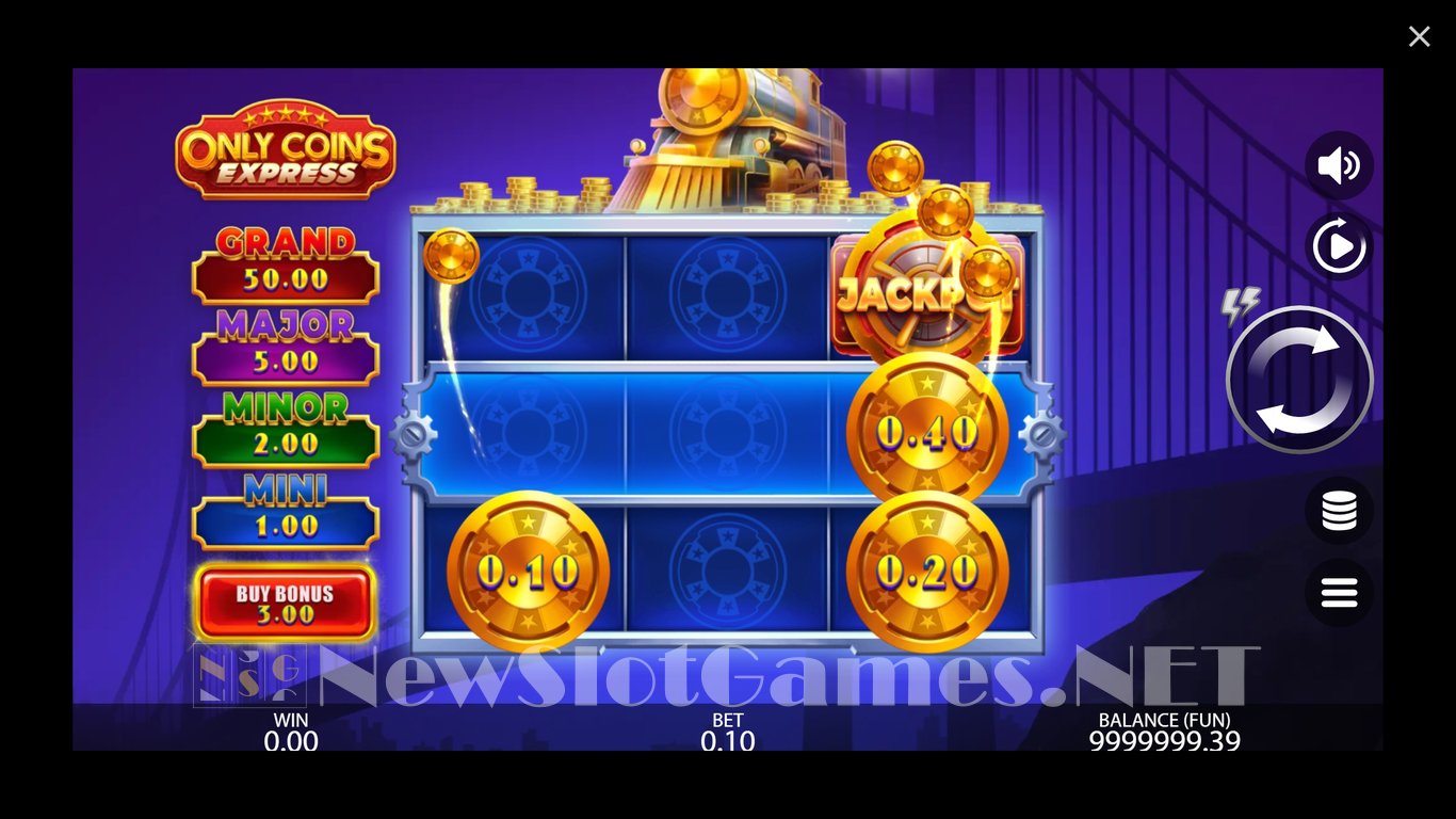 Only Coins Express Slot Slot Image in Demo - pic. 3