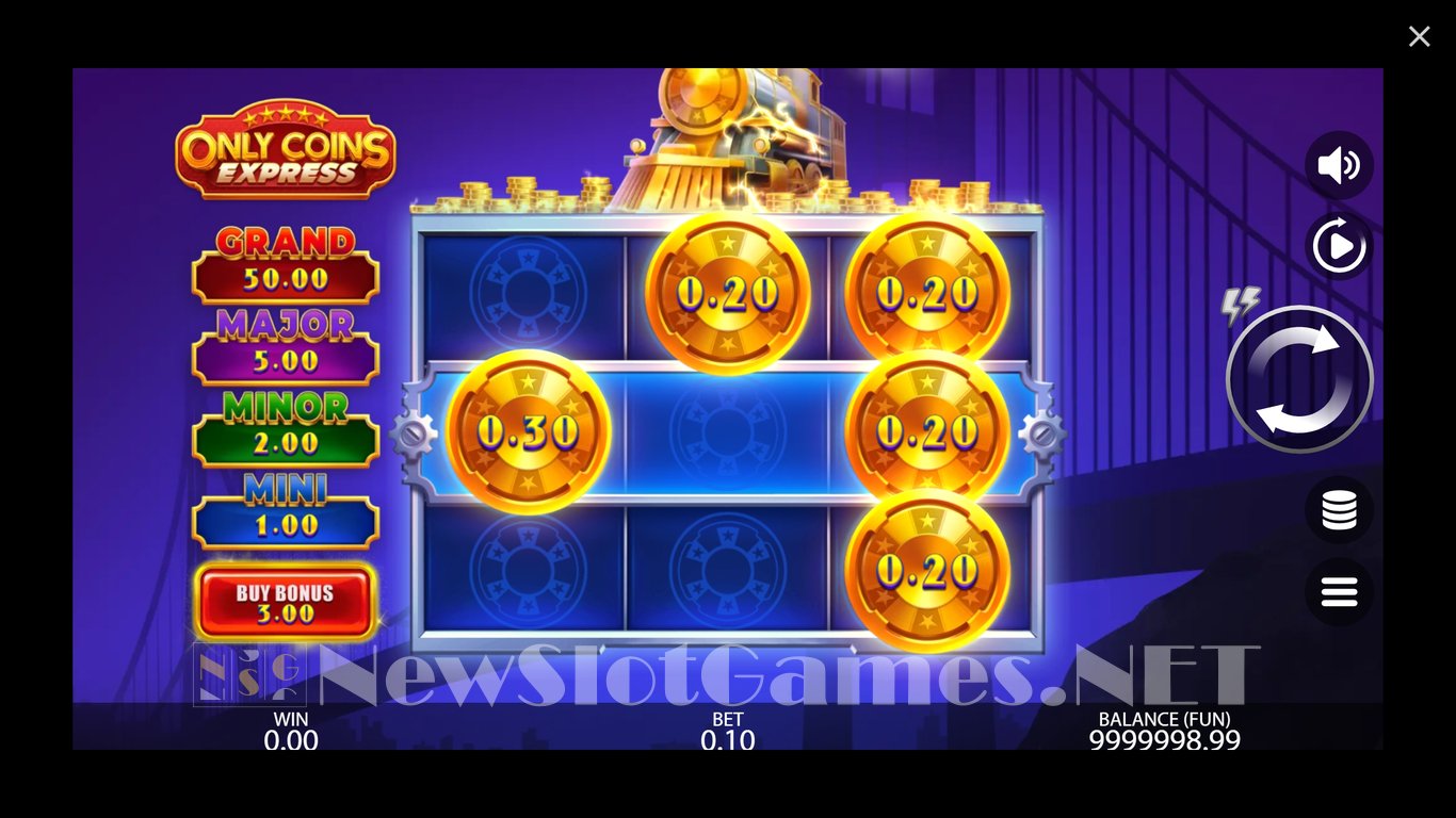 Only Coins Express Slot Slot Image in Demo - pic. 4
