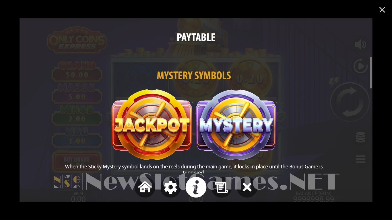 Only Coins Express Slot Slot Image in Demo - pic. 5