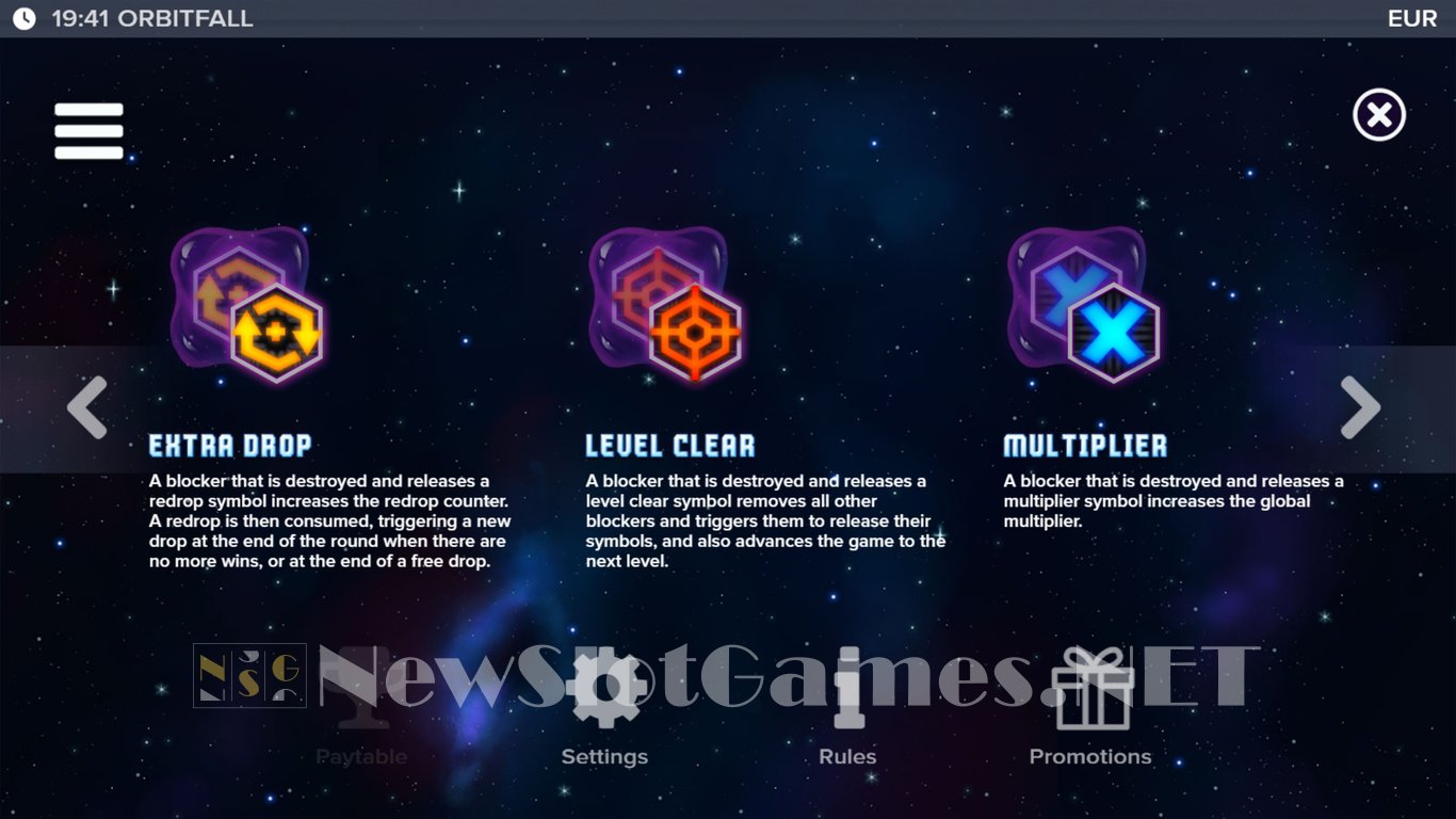 Orbitfall Slot Slot Image in Demo - pic. 11